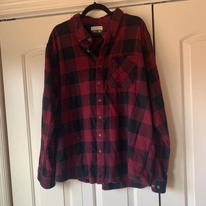 Men’s Magellan Long Sleeve Button Down Shirt - 2XL